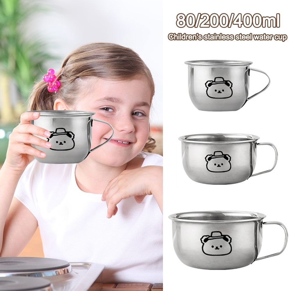 Water Tea And Coffee - 80/200/400ML Kid Water Cup Bear Design