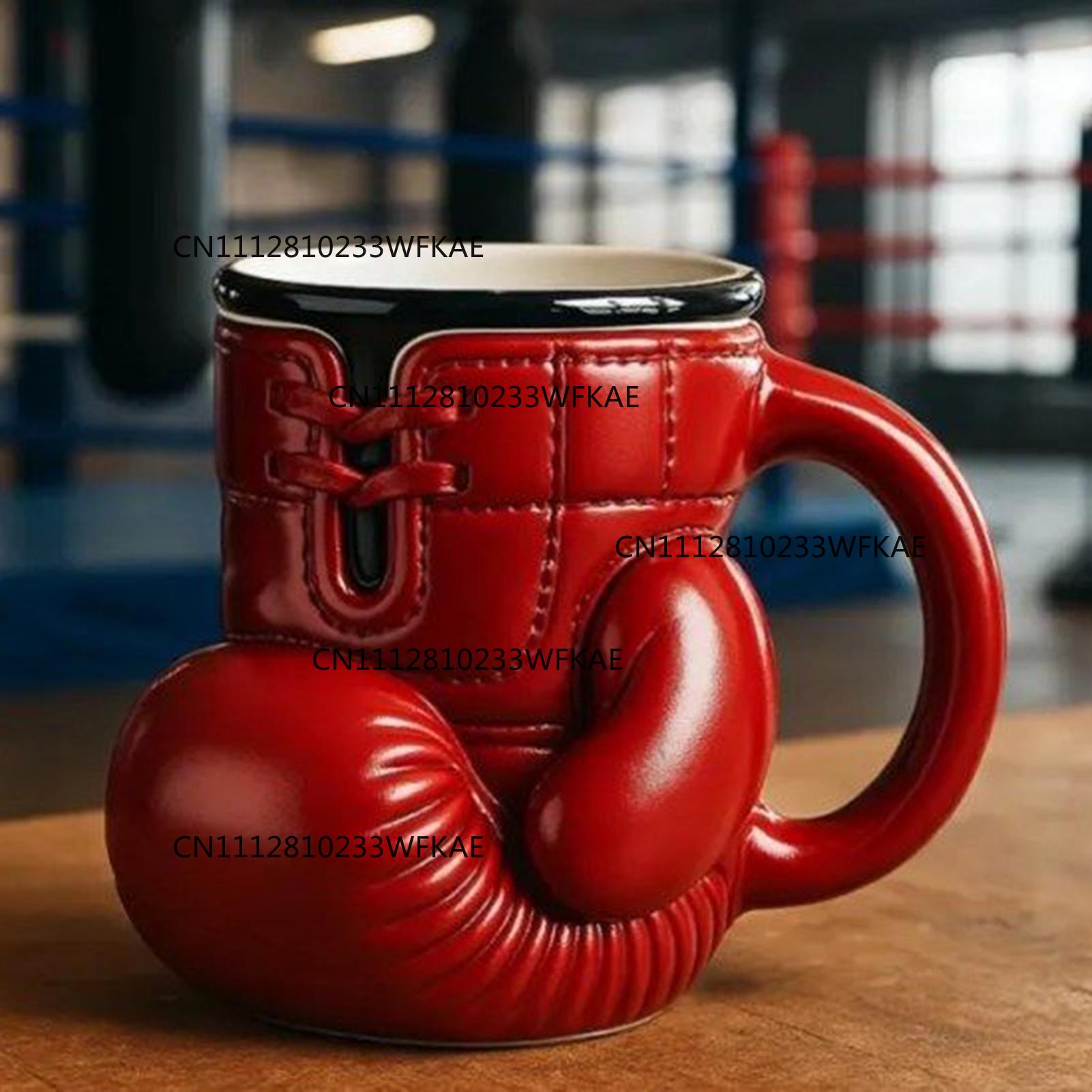 Water Tea And Coffee - Small Boxing Glove Mug Novelty Drinking