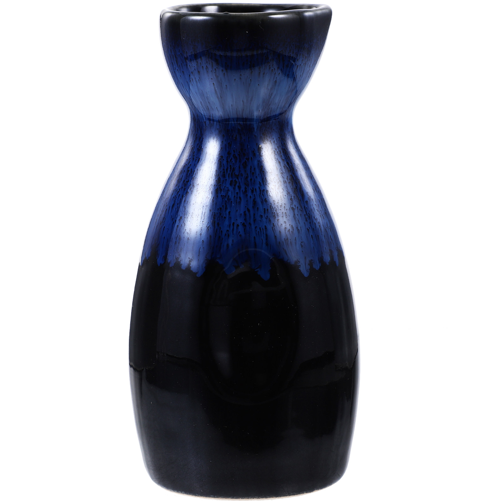 Water Tea And Coffee - Japanese Style Blue Ceramic Wine Pot