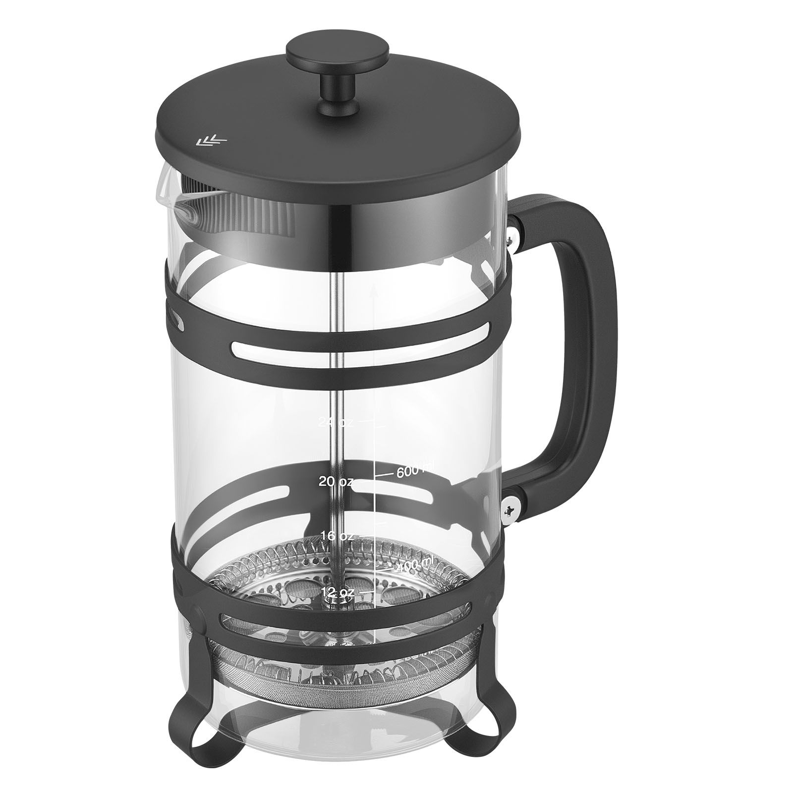 French Press Glass - French Press Coffee Maker, 34 Ounce