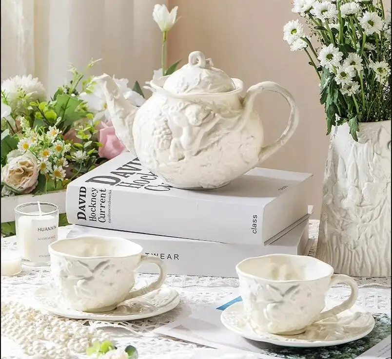 Water Tea And Coffee - Courtly Style Water Cup Angel Coffee