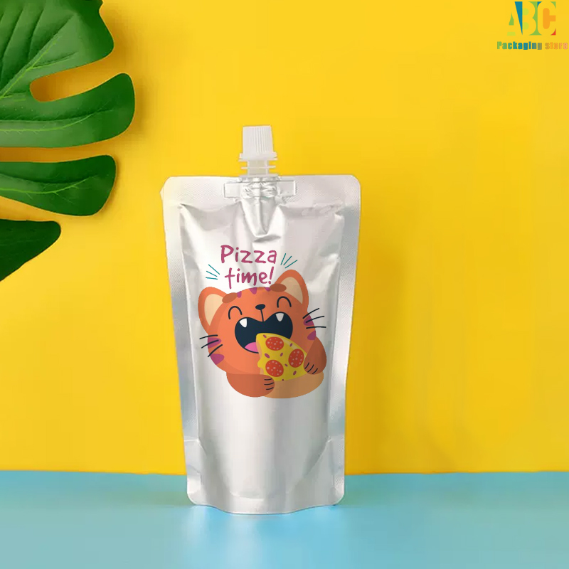 Coffee Tea Logo - Aluminum Foil Spout Bag with Customized