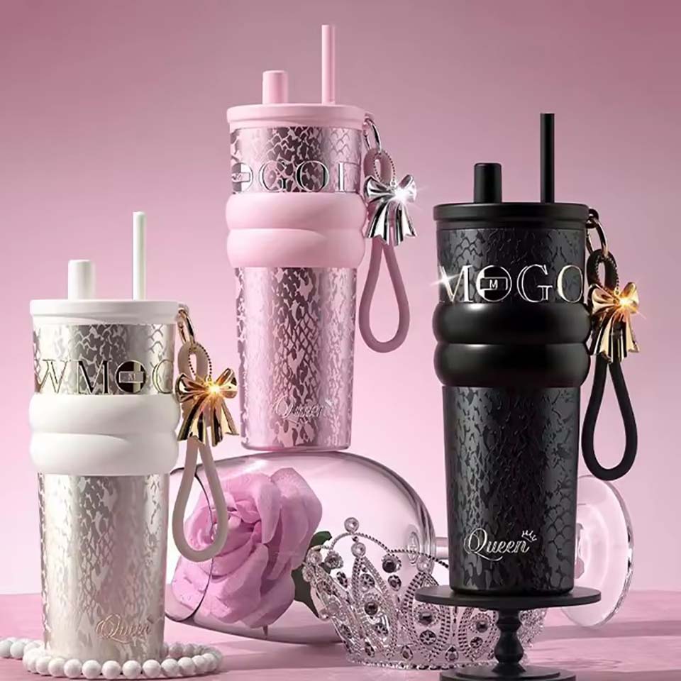 Cold Brew Bottle - 710ml Travel Goddess Thermos Cup with