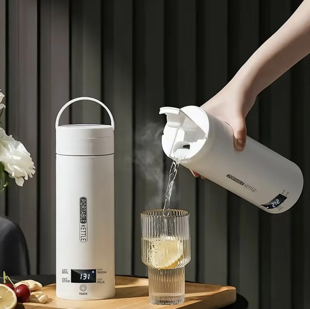 Coffee Tea Menu - 450ML Electric Kettles Portable Tea Coffee