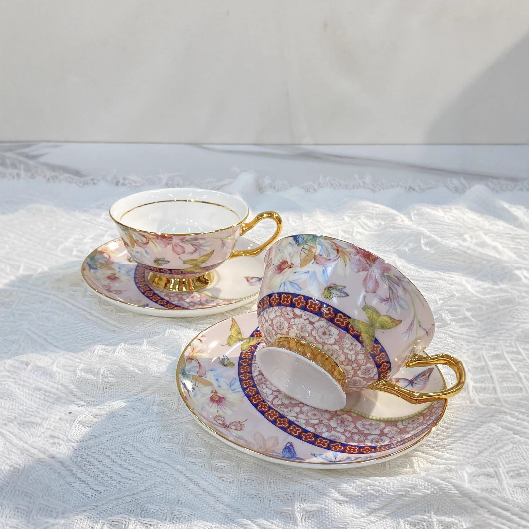 Classical Porcelain Cup&saucer - Water Tea And Coffee 评论和价格