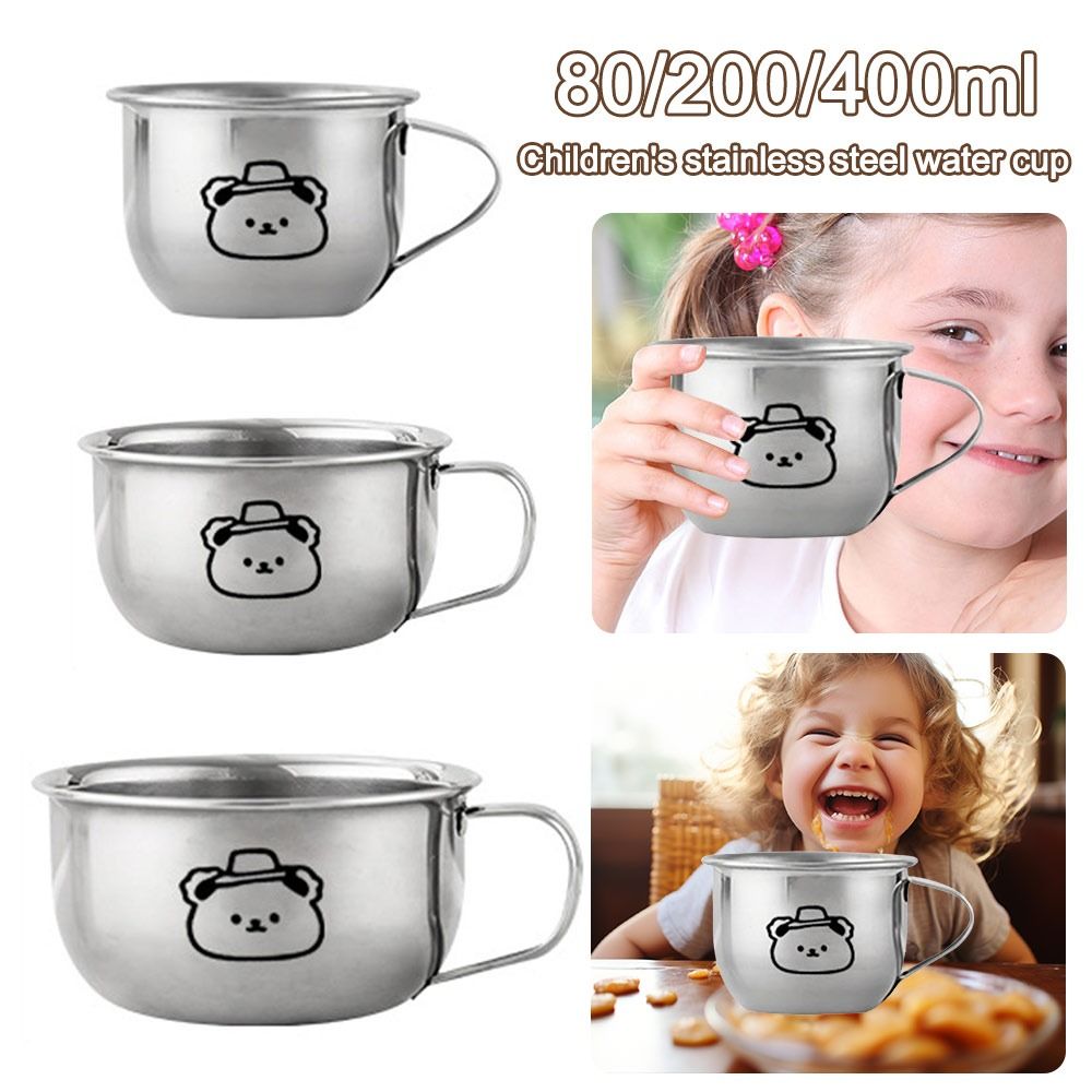 80/200/400ML Kid Water Cup Bea - Water Tea And Coffee 评论和价格