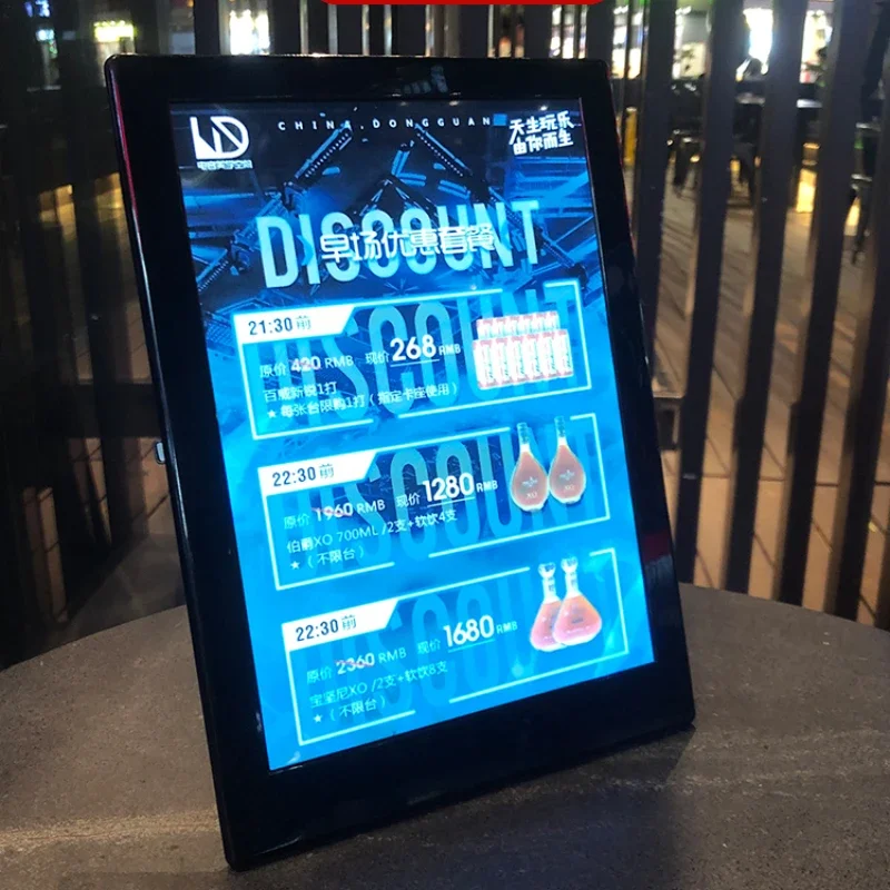 Illuminated LED Wine List Disp - Coffee Tea Menu 评论和价格