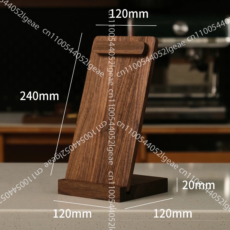 Black walnut desktop display c - Coffee Tea Menu 评论和价格