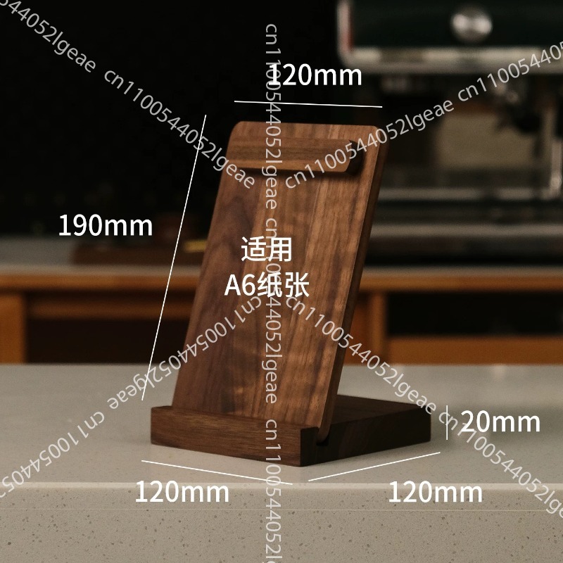 Black walnut desktop display c - Coffee Tea Menu 评论和价格