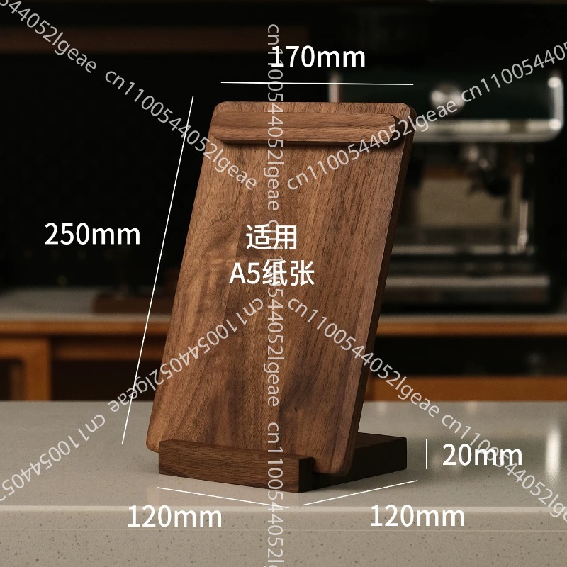 Black walnut desktop display c - Coffee Tea Menu 评论和价格