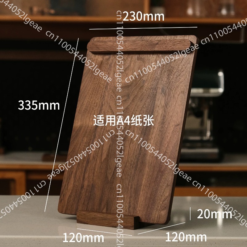 Black walnut desktop display c - Coffee Tea Menu 评论和价格