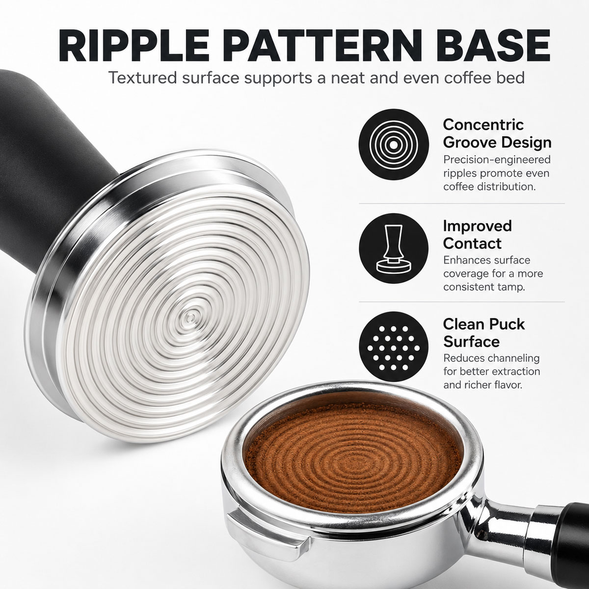 1pcs 51/53/58 mm Coffee Tamper - Coffee Tamper Leveler 评论和价格