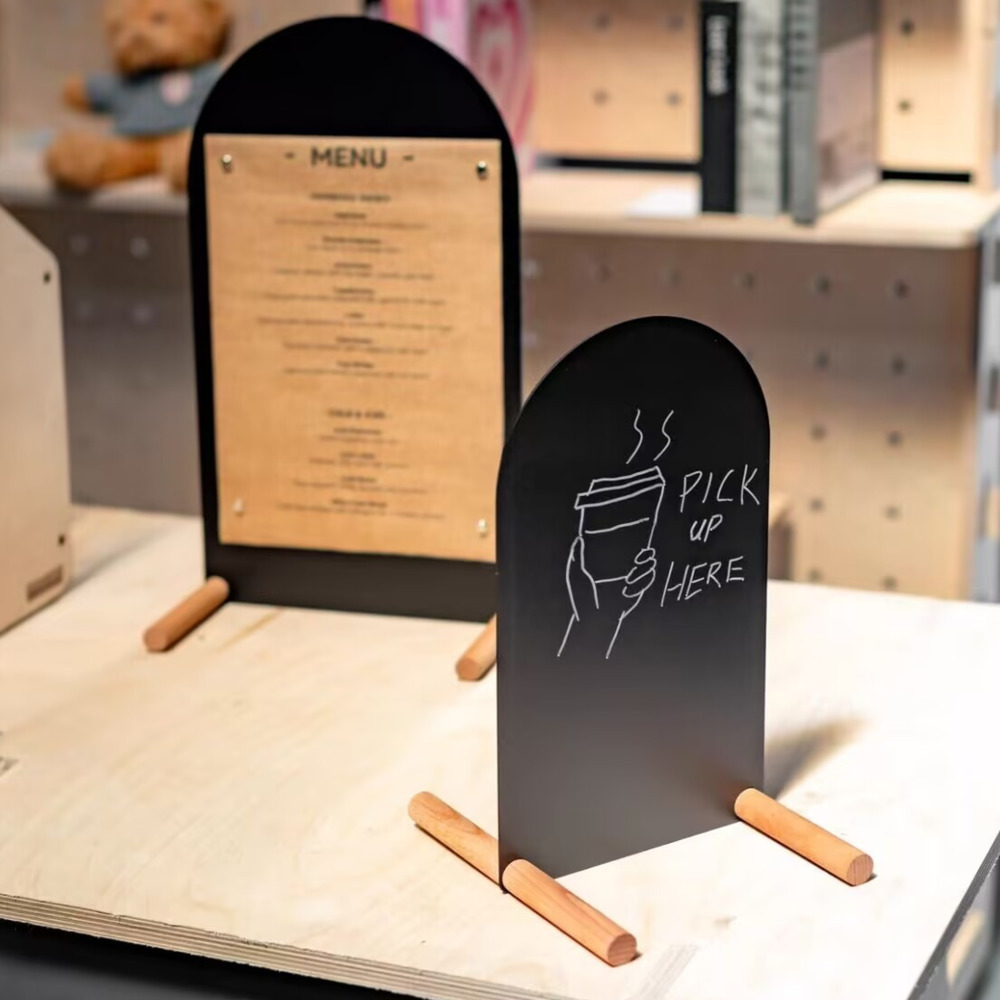 1PCS A4 Metal Hand-Painted Men - Coffee Tea Menu 评论和价格
