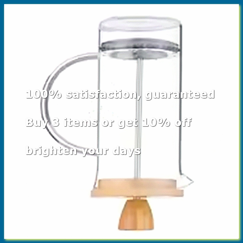 Coffee French Press Pot with F - French Press Glass 评论和价格