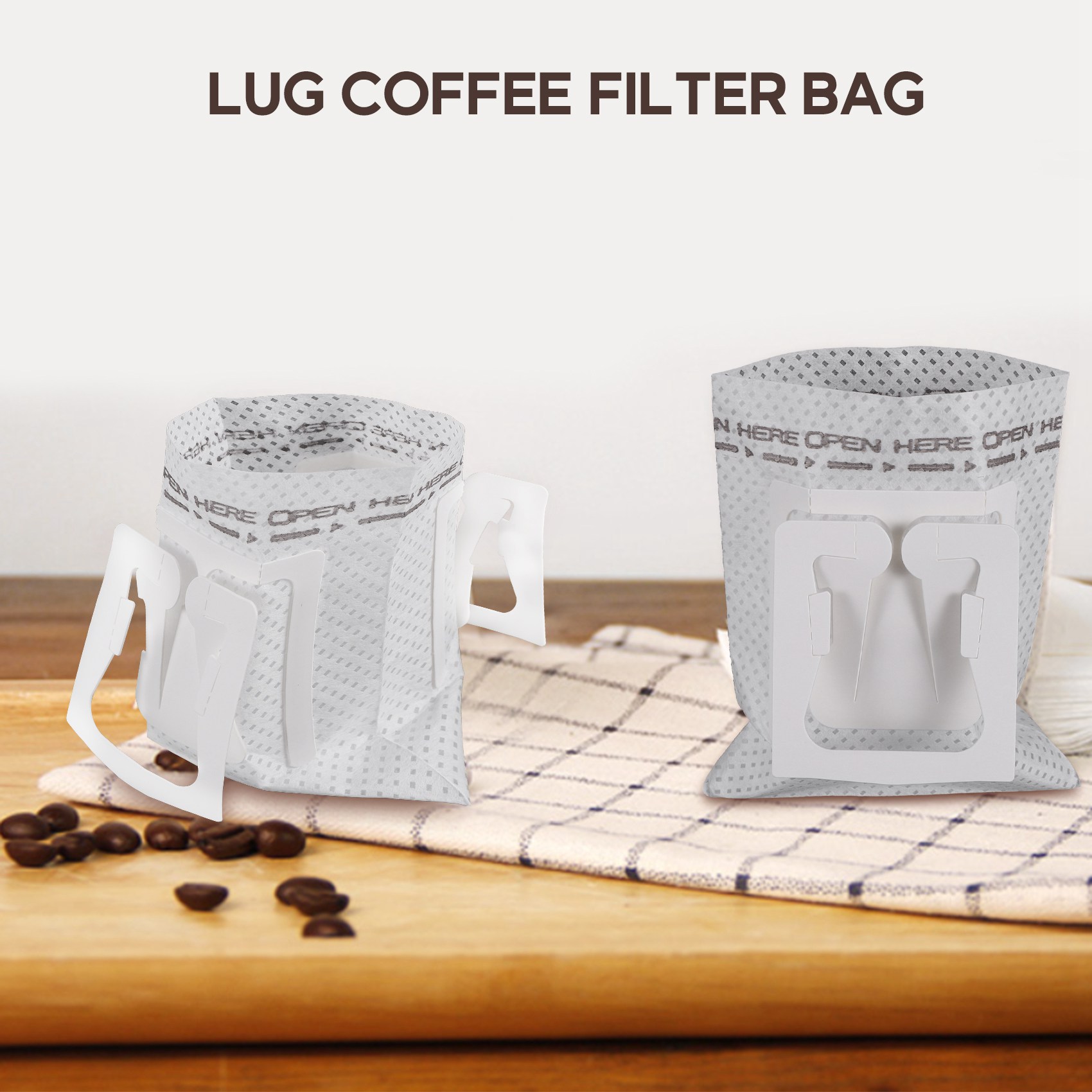 50Pcs / Pack Drip Coffee Filte - Coffee & Tea - Pastry Góc Xanh 评论和价格