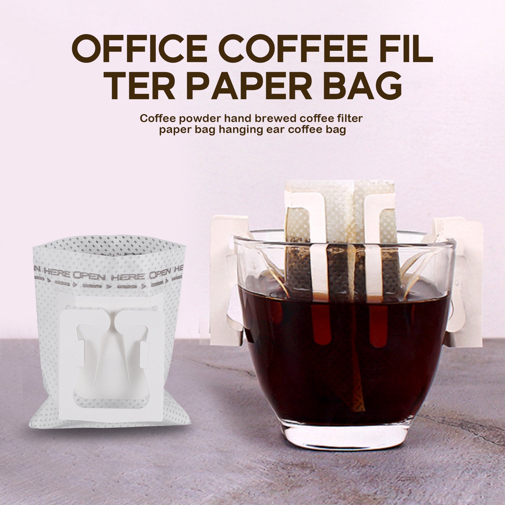 50Pcs / Pack Drip Coffee Filte - Coffee & Tea - Pastry Góc Xanh 评论和价格