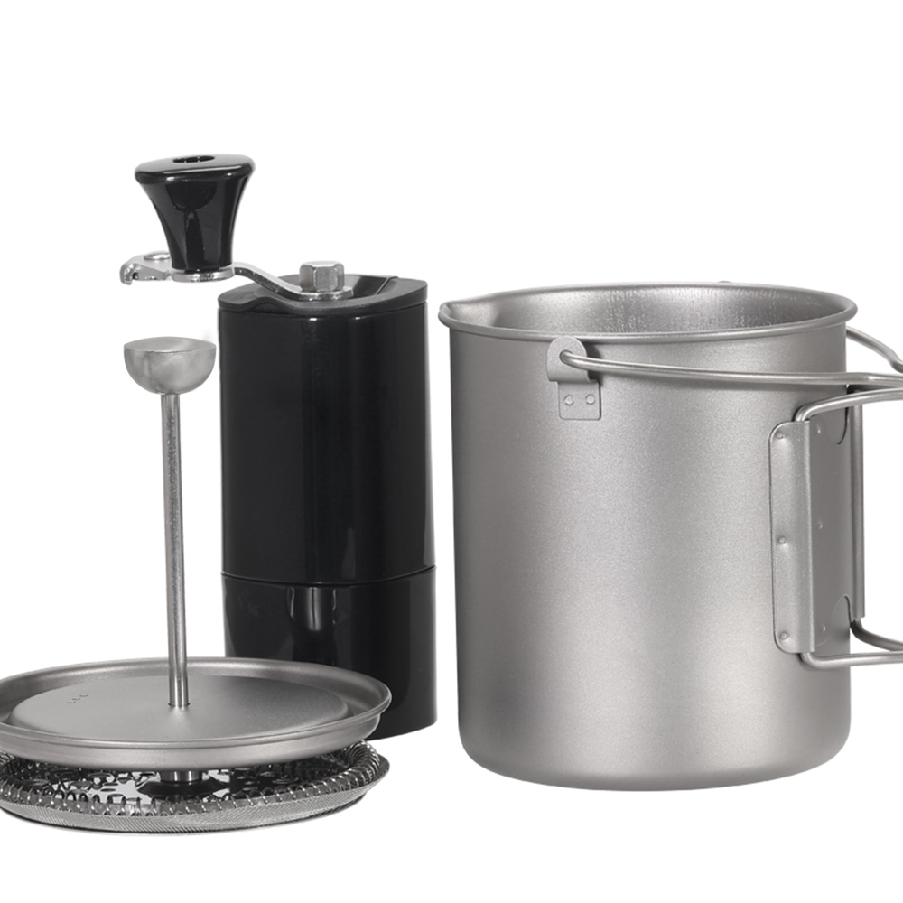 Lixada 750ml Titanium Coffee C - French Press Glass 评论和价格