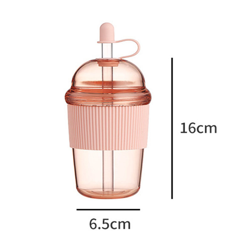 430ML Straw Cup With Lid Bubbl - Coffee Tea Boba 评论和价格