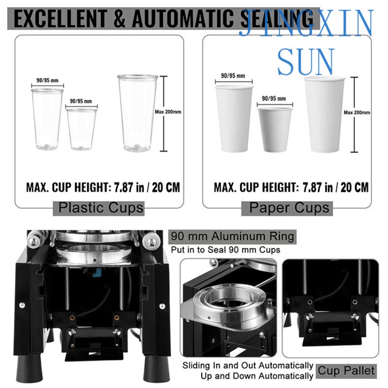 Hot-selling electric 95mm coff - Coffee Tea Boba 评论和价格