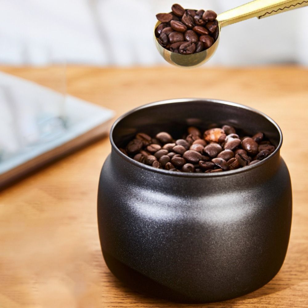 304 Stainless Steel Coffee Bea - Coffee Tea And Sugar Canisters 评论和价格