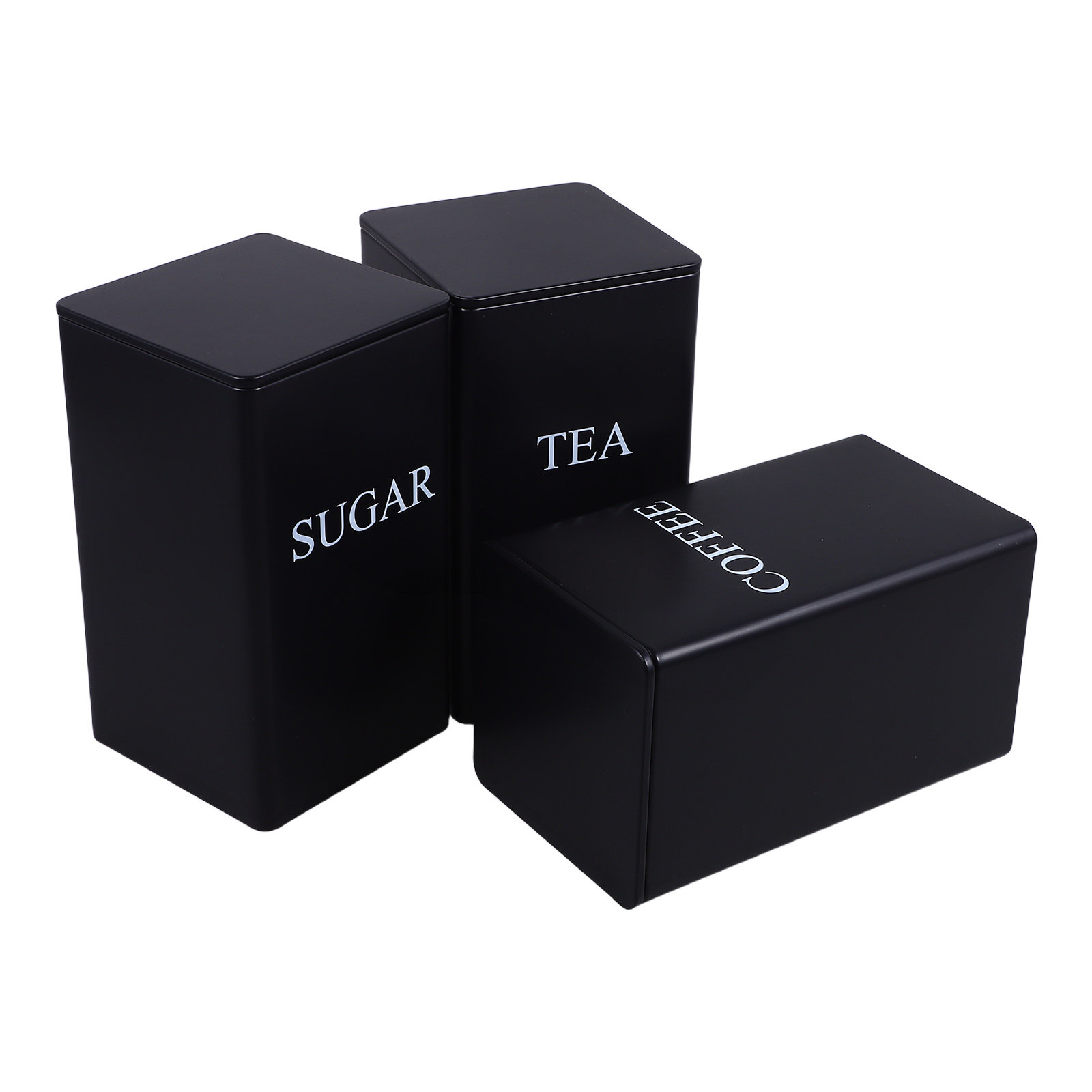 3Pcs Kitchen Storage Canisters - Coffee Tea And Sugar Canisters 评论和价格