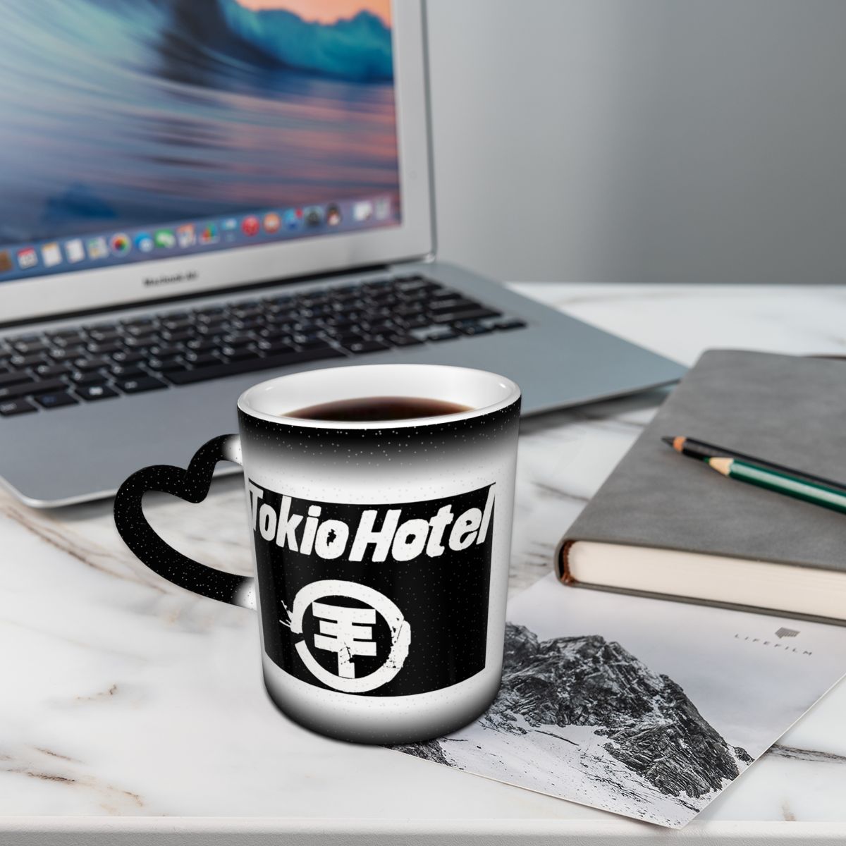 Tokio Hotel Logo Mug Funny Cer - Coffee Tea Logo 评论和价格