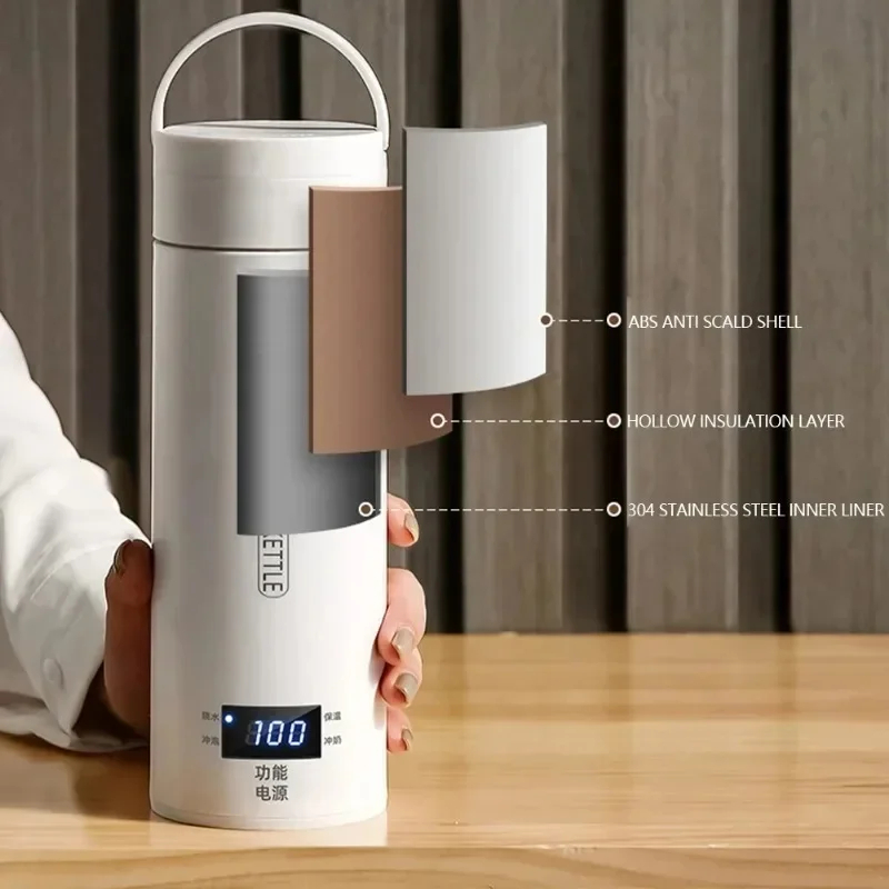 500ML Electric Kettles Portabl - Coffee Tea Menu 评论和价格