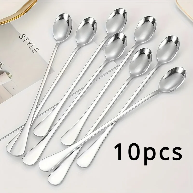 Stainless Steel 1/10pcs Long H - Coffee Tea Sugar Canister Set 评论和价格