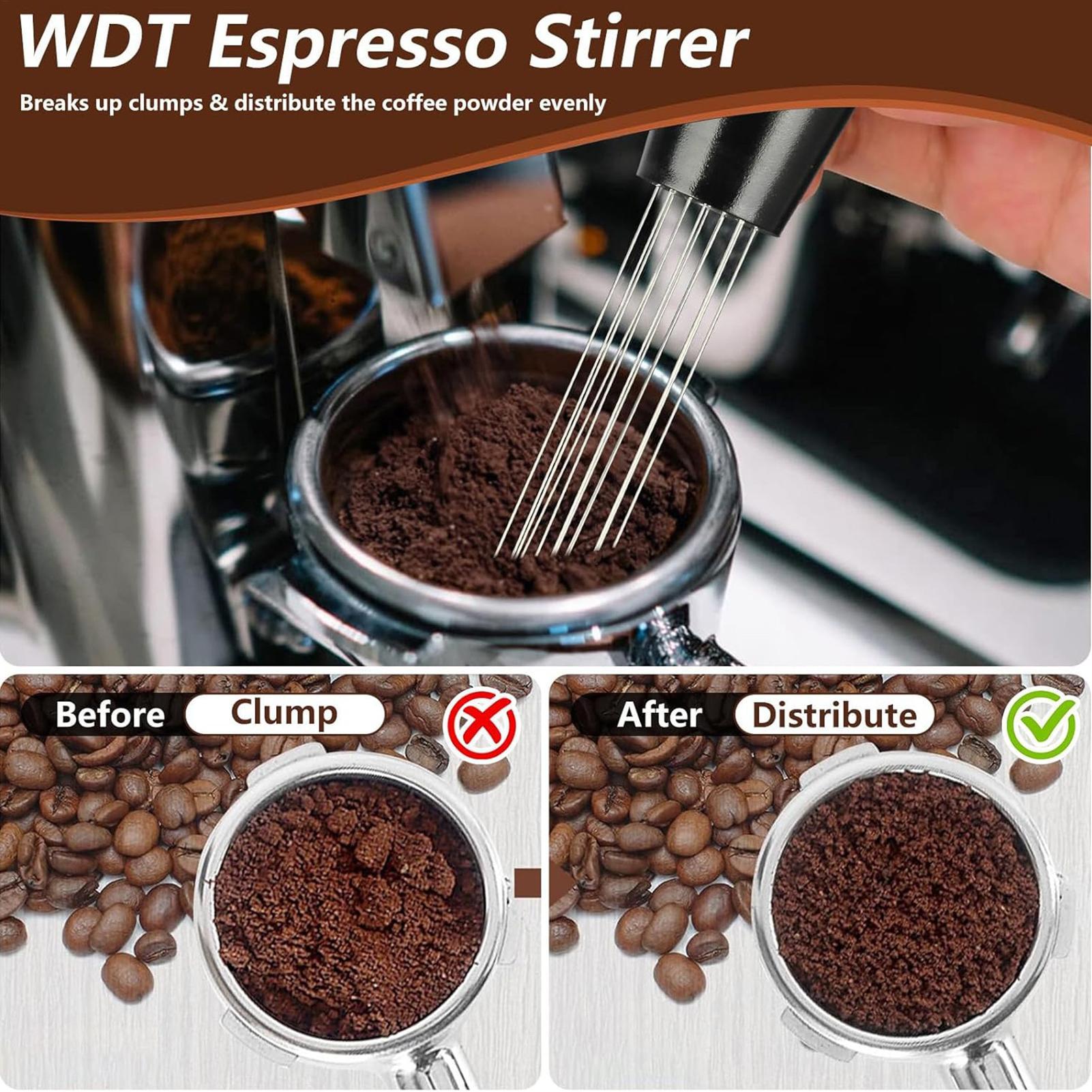 58mm Espresso Tamper & Distrib - Coffee Tamper Leveler 评论和价格