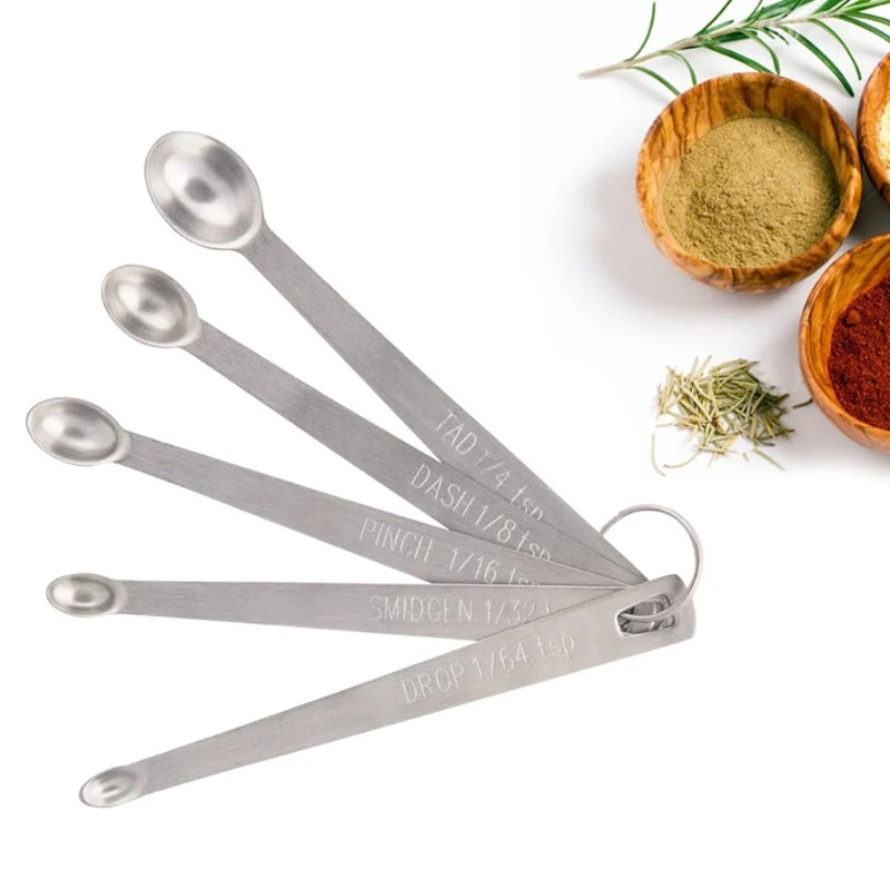 5pcs/Set Small Measuring Spoon - Coffee Tea Sugar Canister Set 评论和价格