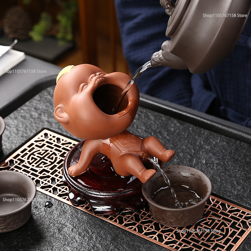 Cute Purple Sand Urine Boy Tea - Coffee Tea And Sugar Canisters 评论和价格