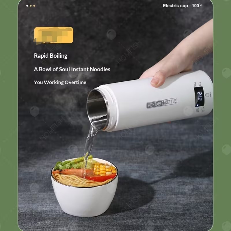 450ML Electric Kettles Portabl - Coffee Tea Menu 评论和价格