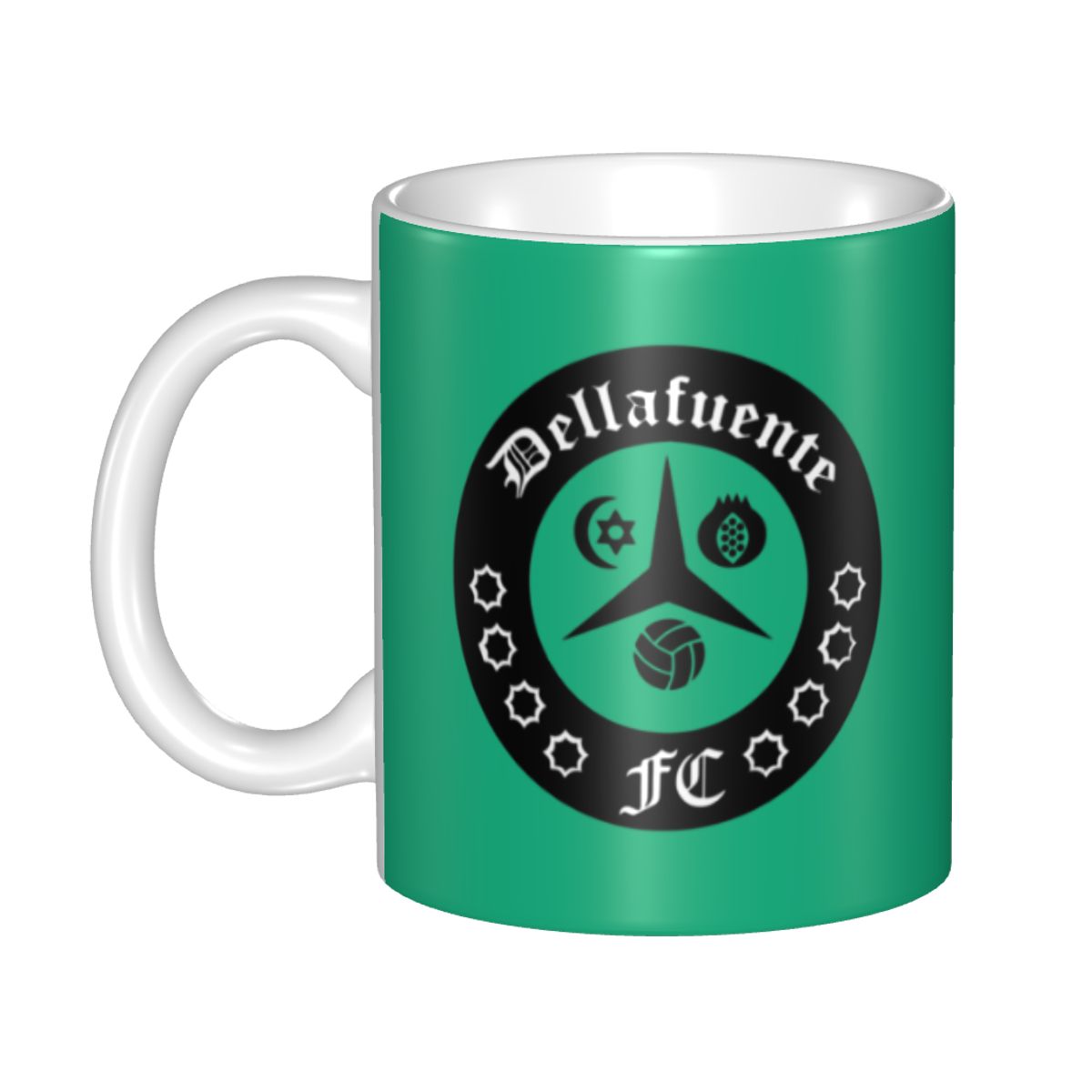 Customized Dellafuente FC Logo - Coffee Tea Logo 评论和价格