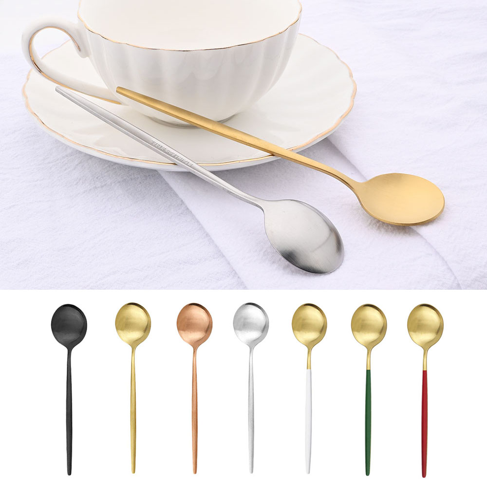 6Pcs Small Matte Spoon Tea Cof - Coffee Tea Sugar Canister Set 评论和价格