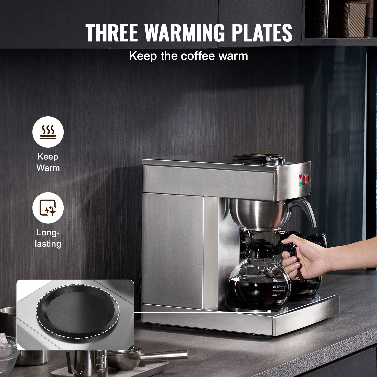 12 Cups Commercial Drip Coffee - Coffee & Tea - Pastry Góc Xanh 评论和价格