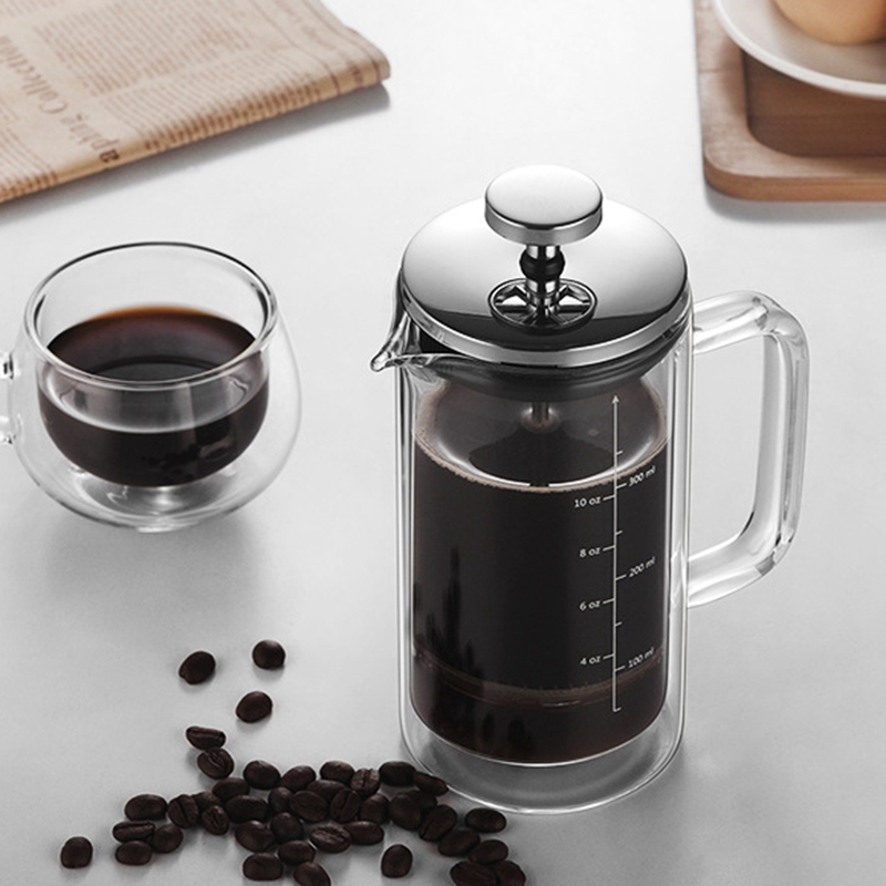 Double Layer High Borosilicate - French Press Glass 评论和价格