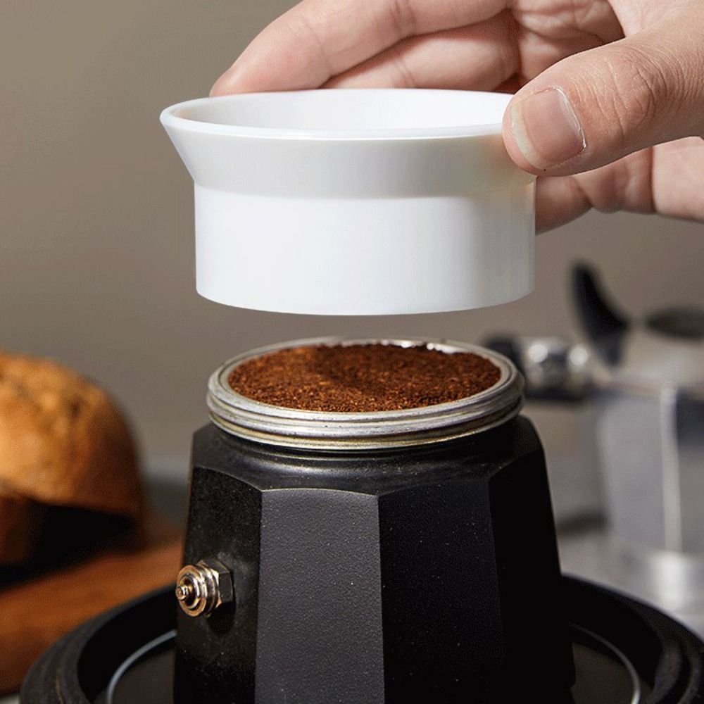 Anti-spill Powder Moka Pot Tam - Coffee Tamper Leveler 评论和价格
