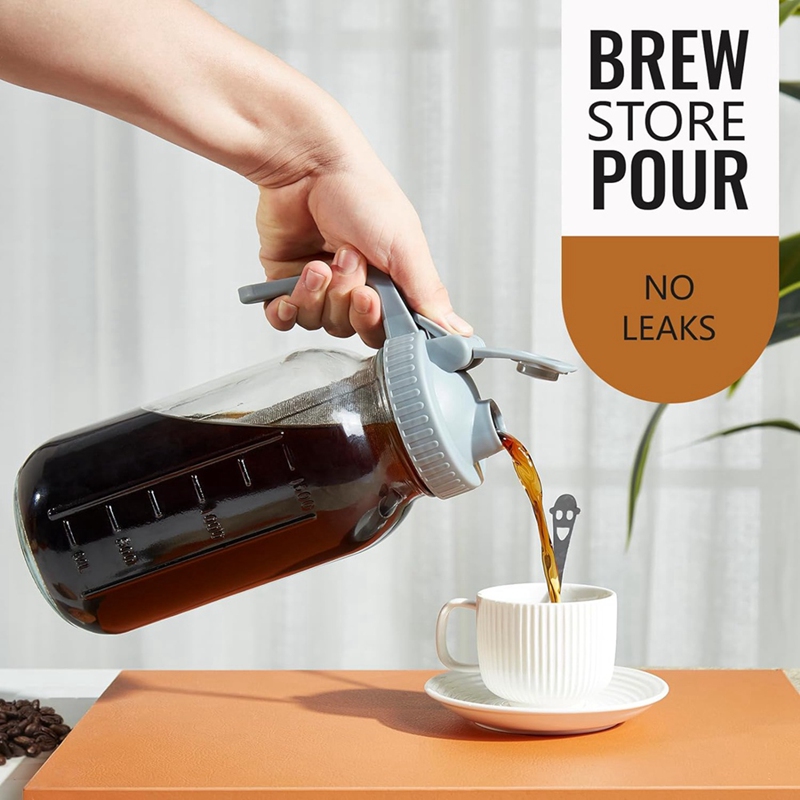 Cold Brew Coffee Maker Jar 64O - Coffee & Tea - Pastry Góc Xanh 评论和价格