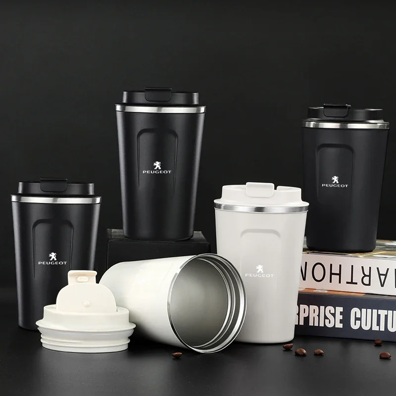 Car Coffee Mug Thermal Insulat - Coffee Tea Logo 评论和价格