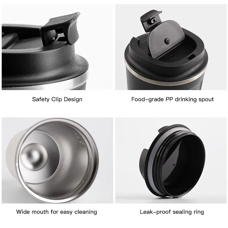 Car Coffee Mug Thermal Insulat - Coffee Tea Logo 评论和价格