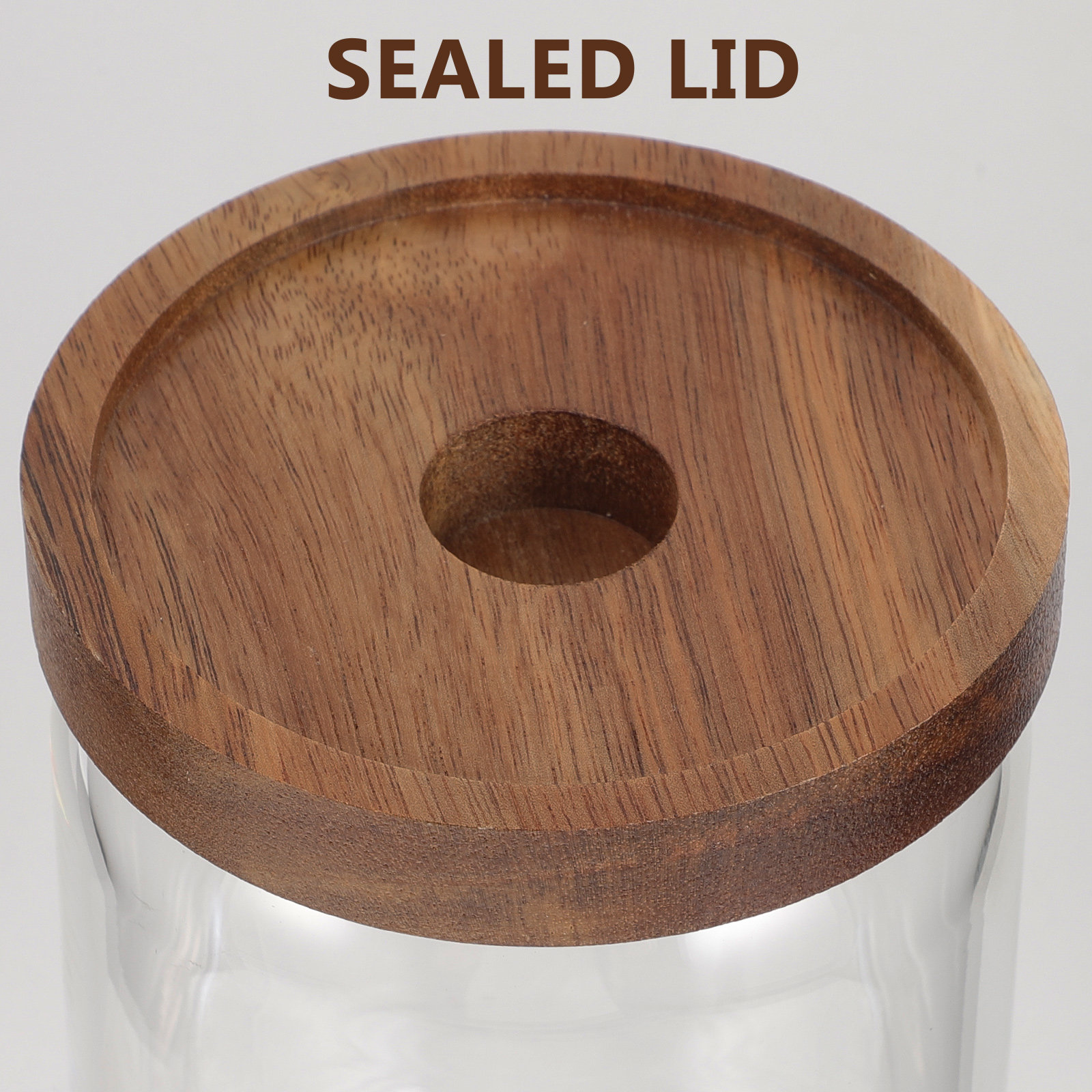 Premium Glass Sealed Tea Canis - Coffee Tea Sugar Canister Set 评论和价格