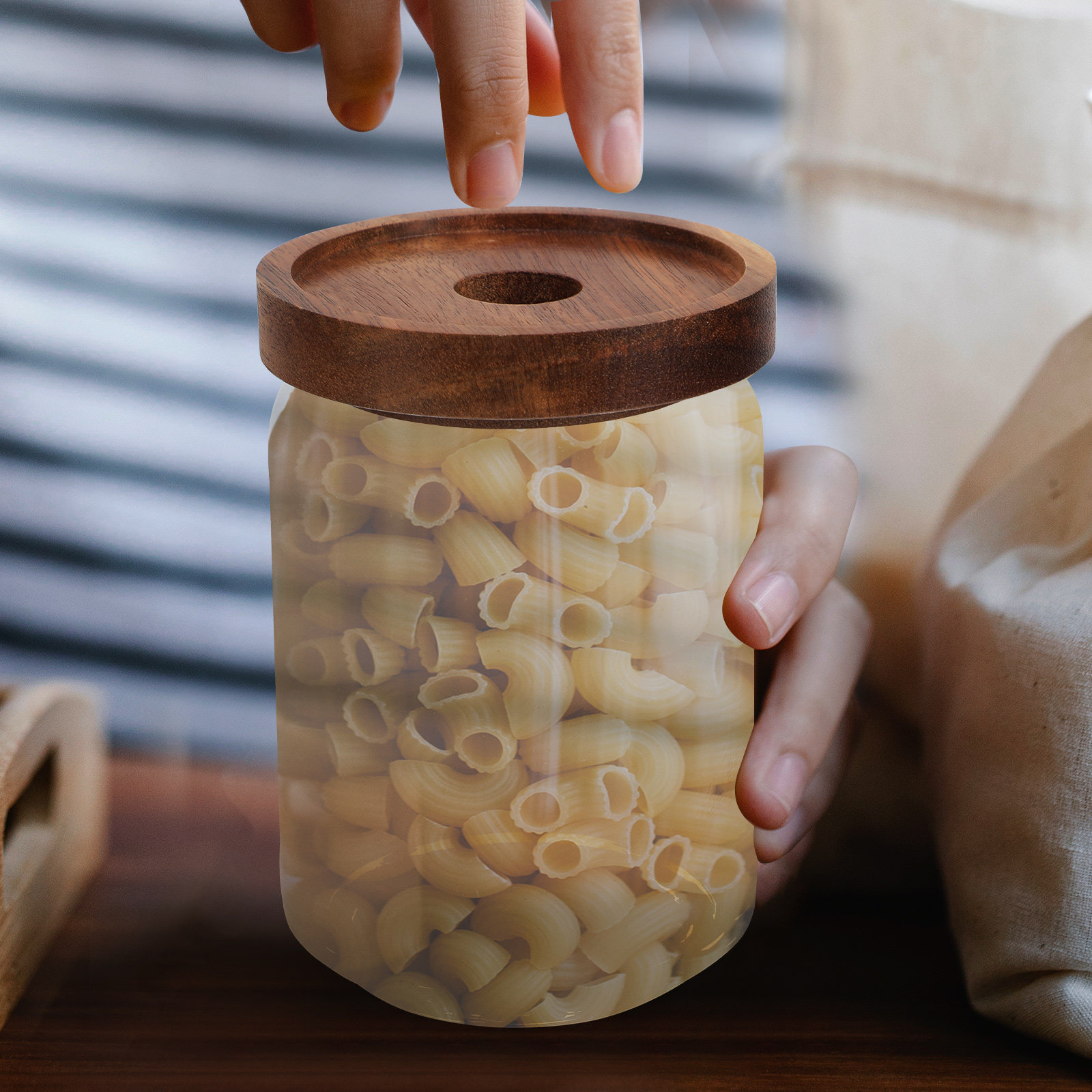 Premium Glass Sealed Tea Canis - Coffee Tea Sugar Canister Set 评论和价格