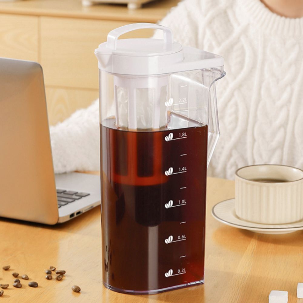 Large Capacity Cold Brew Coffe - French Press Glass 评论和价格