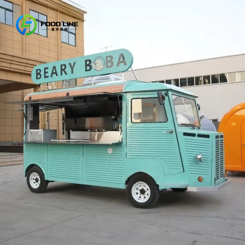 Electric Mobile Food Truck Cus - Coffee Tea Boba 评论和价格